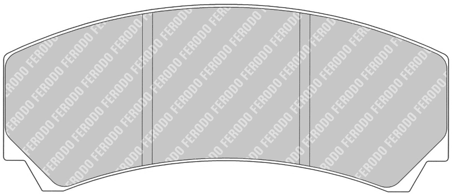 Ferodo Semi-Metallic Brake Pads | FER-FRP3091R