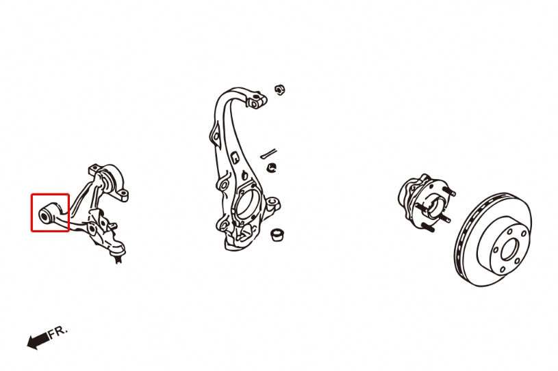 Front Lower Arm Bush Infiniti, Nissan