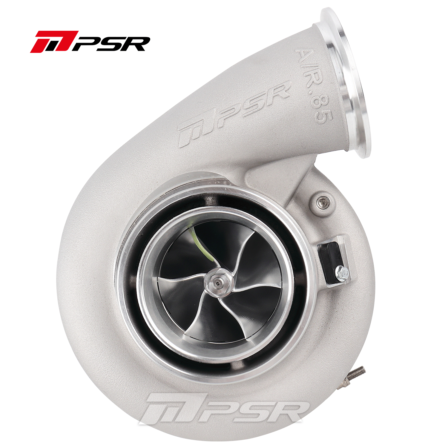 Pulsar Turbo PSR 8582G Curved Point Mill Compressor Wheel Dual Ball Bearing Turbocharger by Pulsar Turbo available at Torque Lab