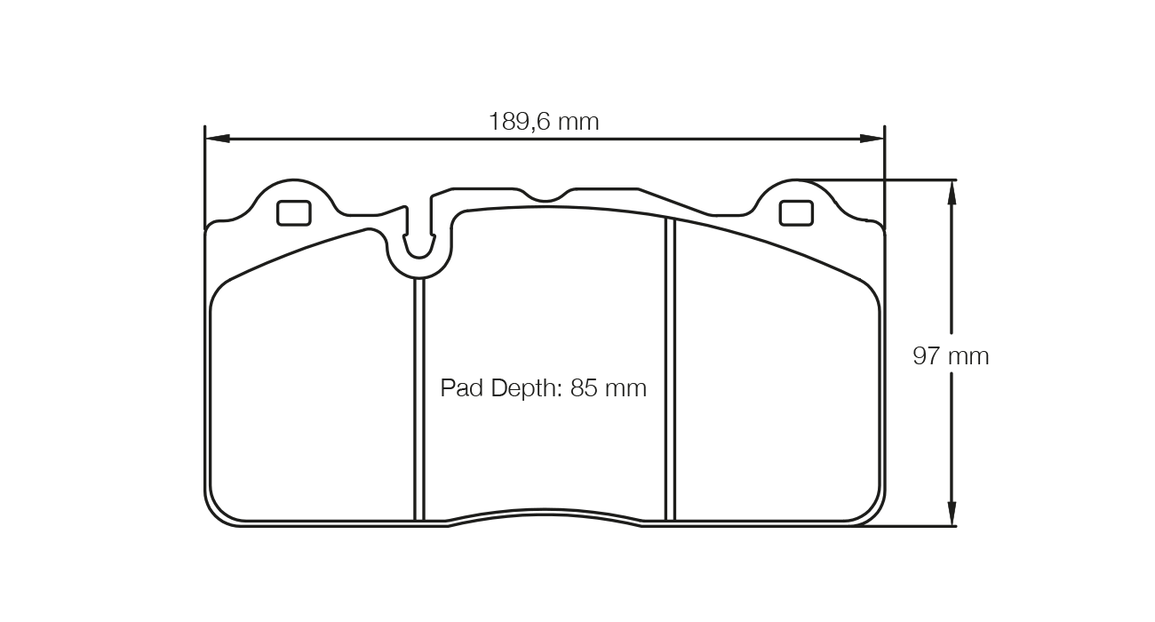Pagid Racing RSC 1 Brake Pads - Front | S8091C01001 - Pagid Racing brake pads