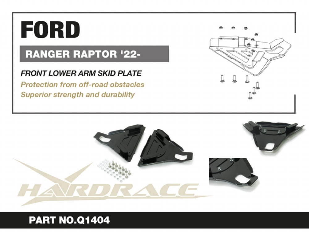 Front Lower Arm Skid Plate Ford Ranger