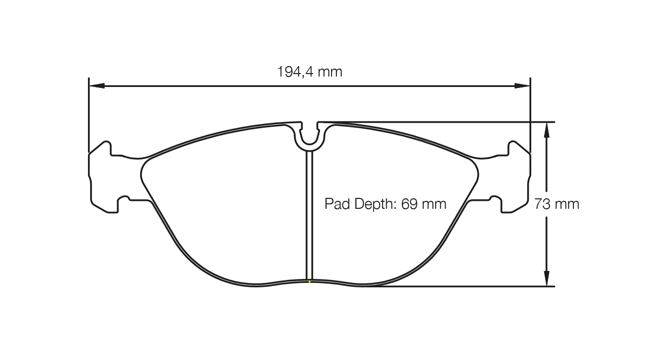 Pagid Racing RSL 29 Brake Pads - Front | E283029010 - Pagid Racing brake pads