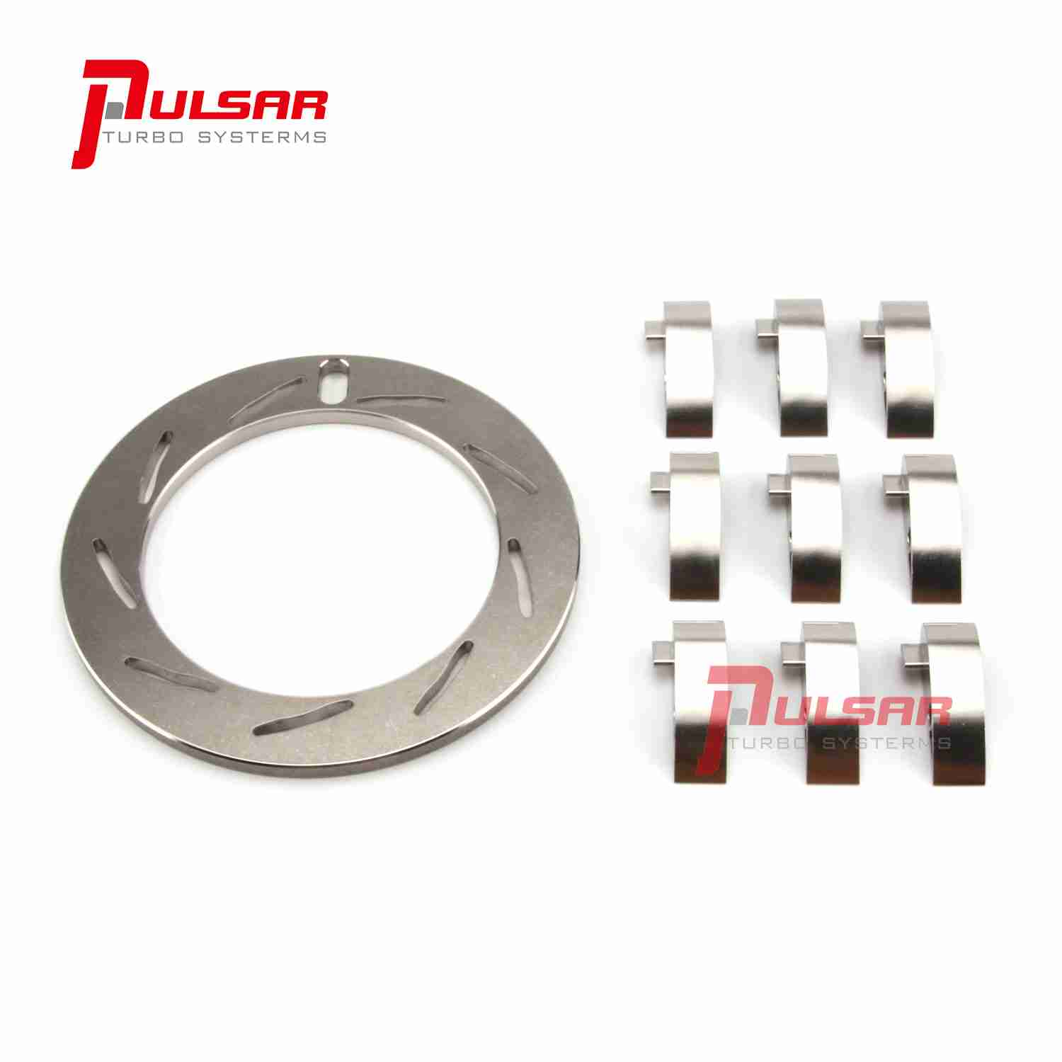 Pulsar Turbo 03-04 Ford 6.0L Powerstroke Turbo Billet Compressor Wheel+Rebuild Kit 13.2mm Vanes