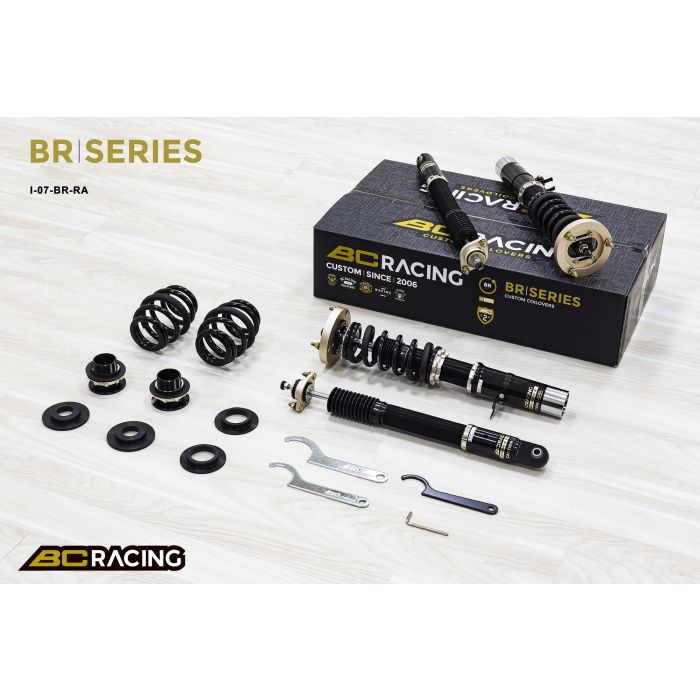 BC Racing BR Series Coilovers for BMW E30 51mm Weld-In Strut 1982–1991