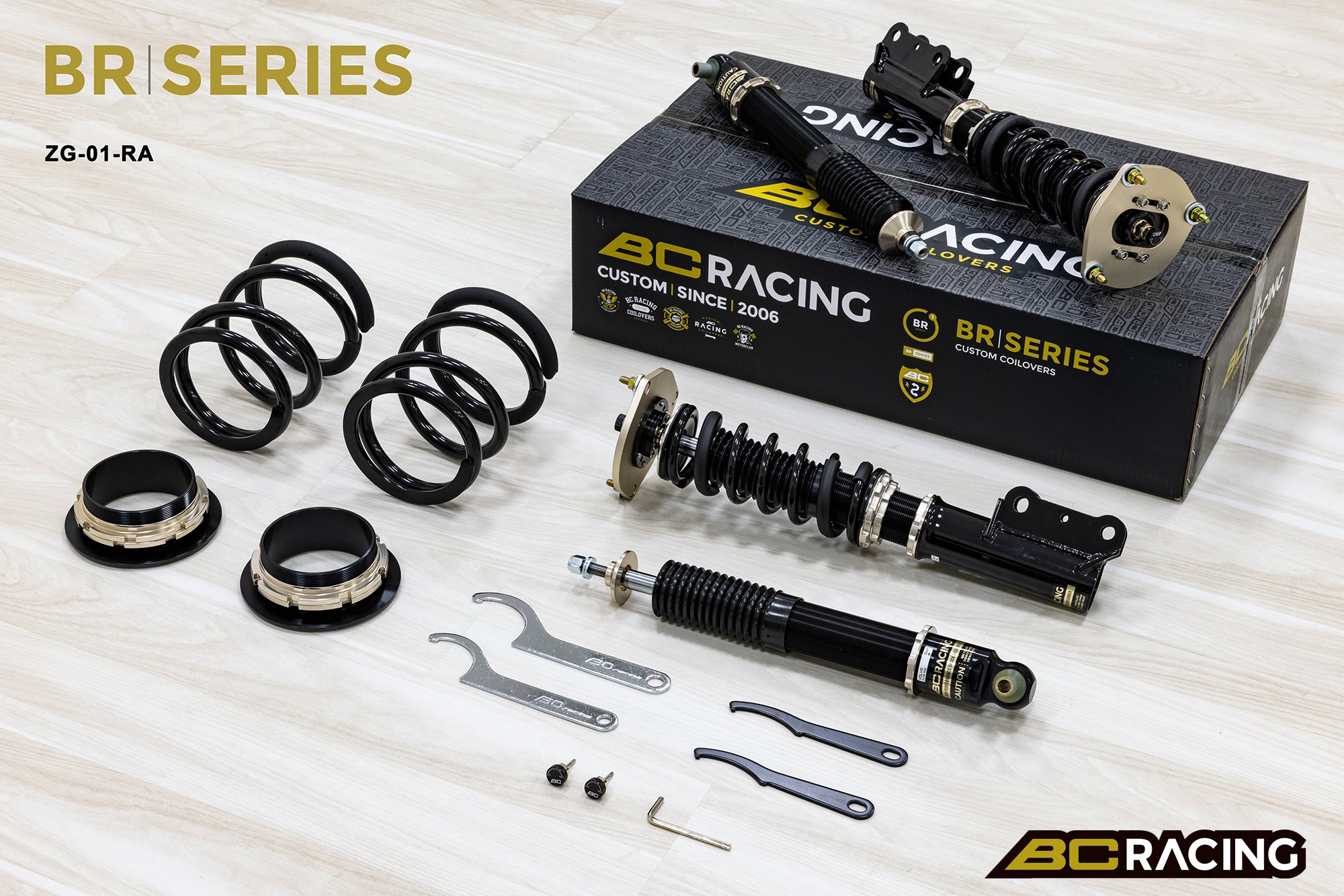 BC Racing BR Series RA Coilovers for Volvo S60 P2 2000–2009