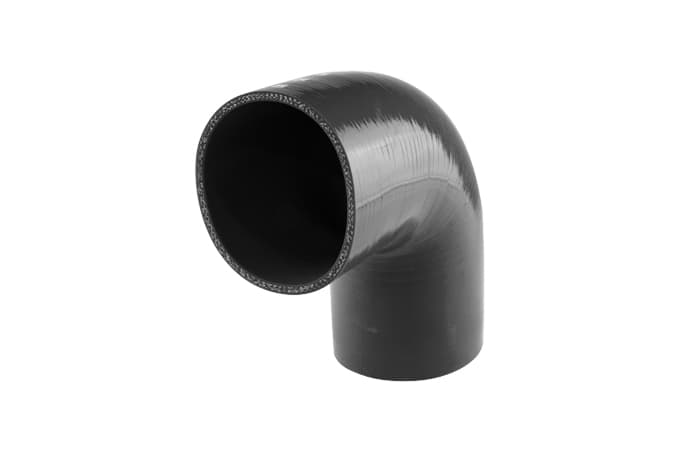 Silicon Hose 90 Elbow 4.00" BLACK by Turbosmart - performance upgrade from Torque Lab