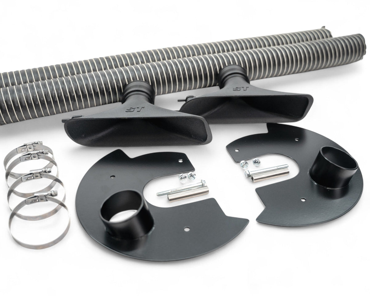 ST Trackparts BMW E46 Brake Cooling Kit (Non-M) - product image 1