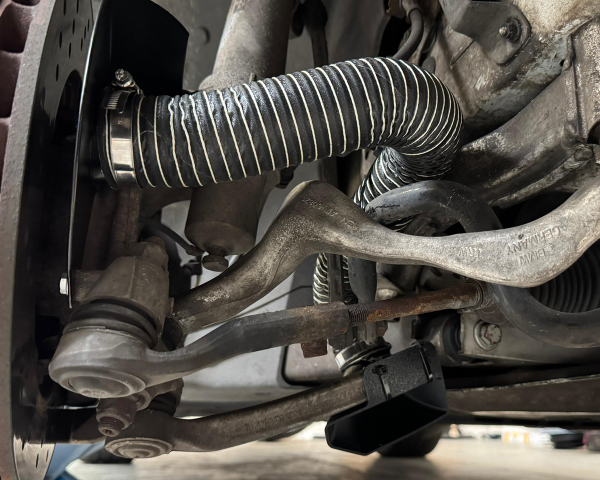 ST Trackparts BMW E8X / E9X Brake Cooling Kit Control Arm (High Flow) (Non-M) - product image 4