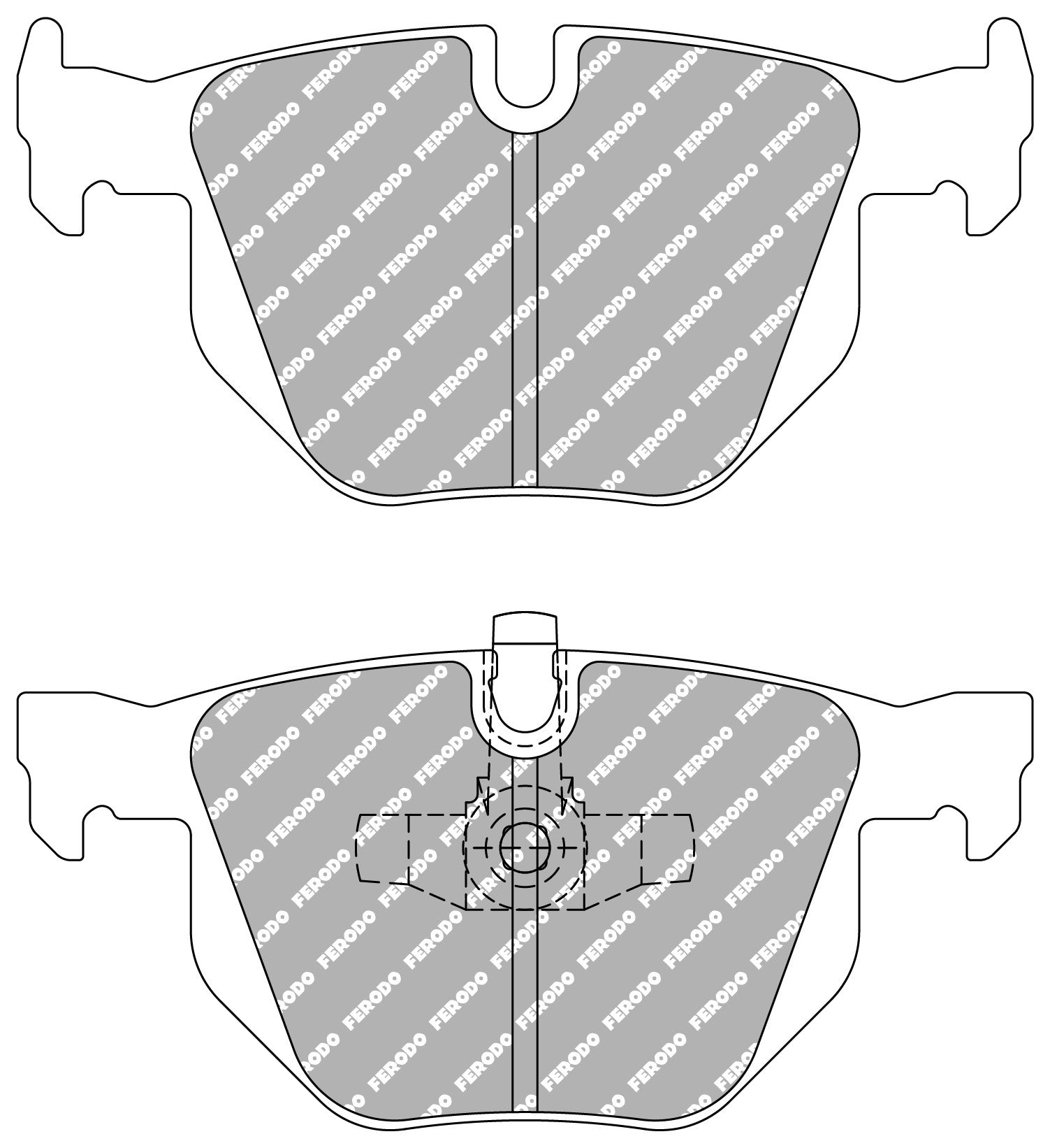 Ferodo Semi-Metallic Brake Pads | FER-FDS1808