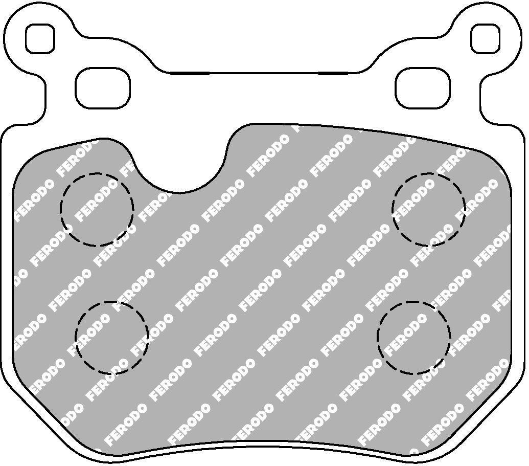 Ferodo Semi-Metallic Brake Pads | FER-FCP4217H