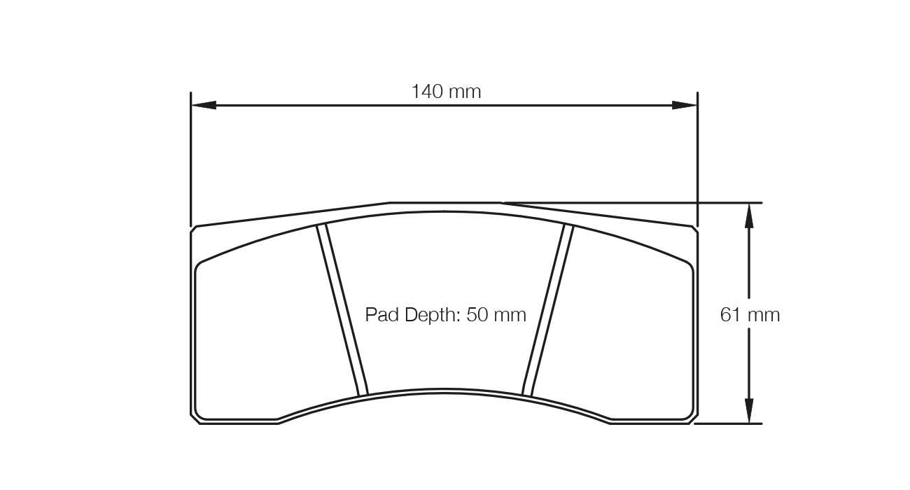 Pagid Racing RST 5E Brake Pads - Front | S8030T5E001 - Pagid Racing brake pads