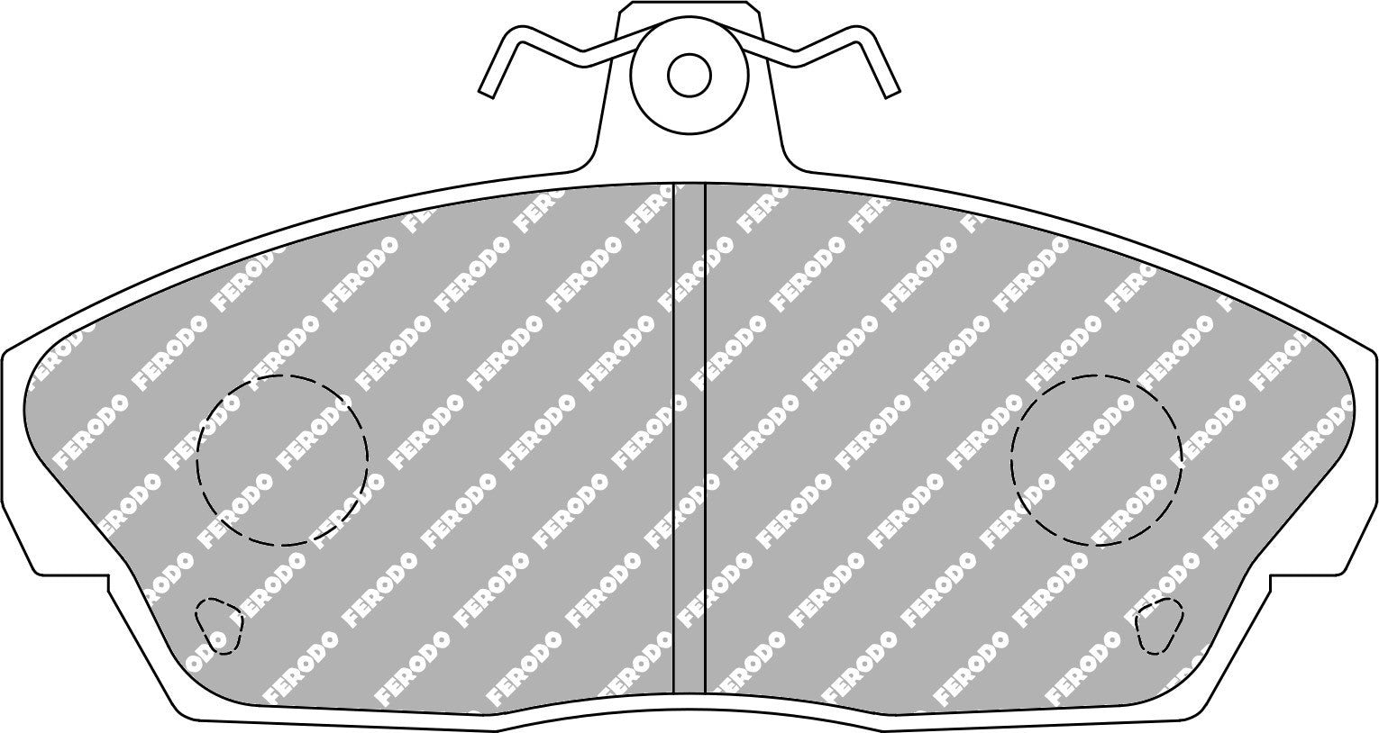 Ferodo Semi-Metallic Brake Pads | FER-FCP613R