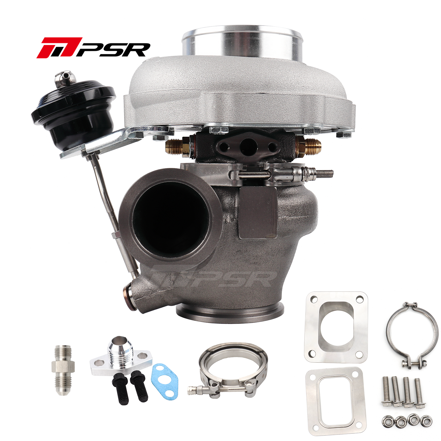 Pulsar Turbo PSR Forward Rotation 6255G Dual Ball Bearing Turbocharger HP Rating 900 by Pulsar Turbo available at Torque Lab