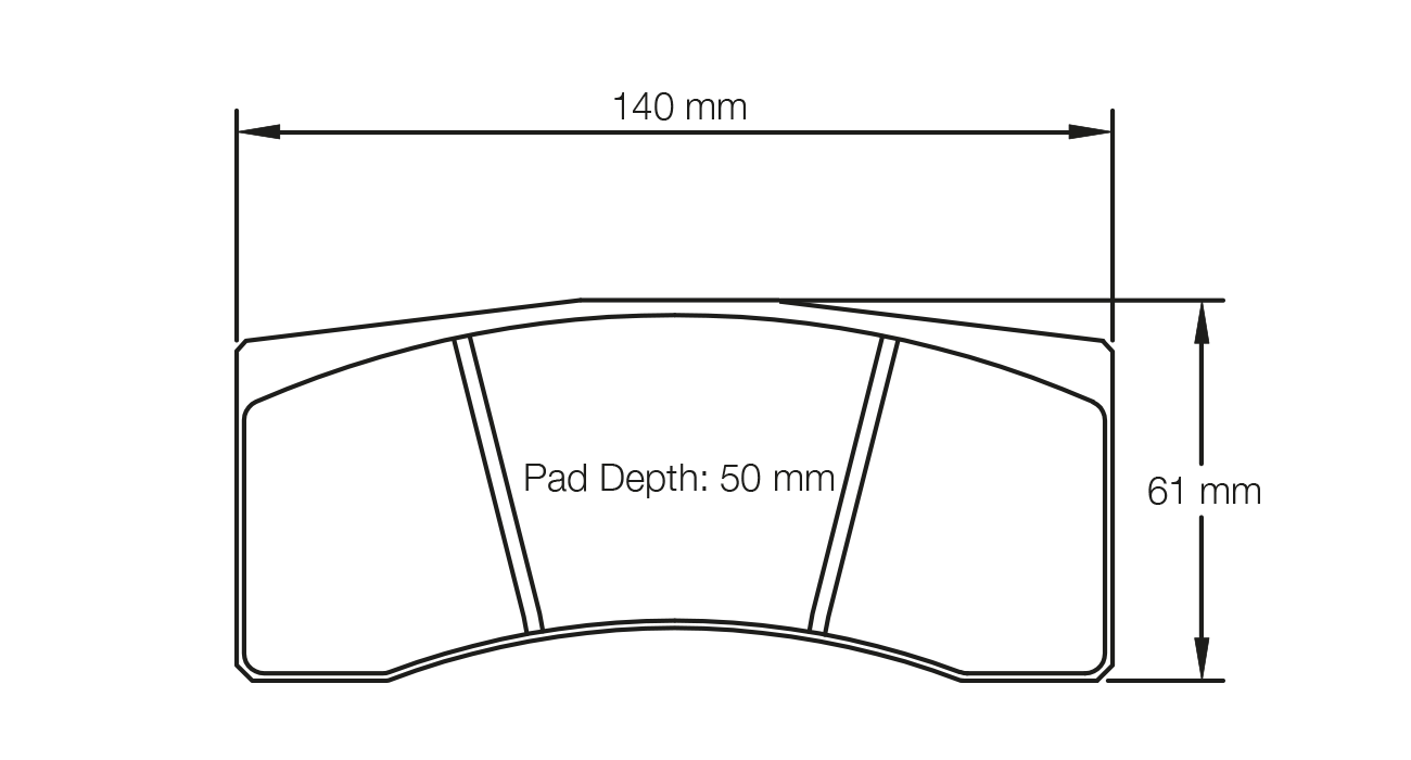 Pagid Racing RSL 29 Brake Pads - Front | E189629010 - Pagid Racing brake pads
