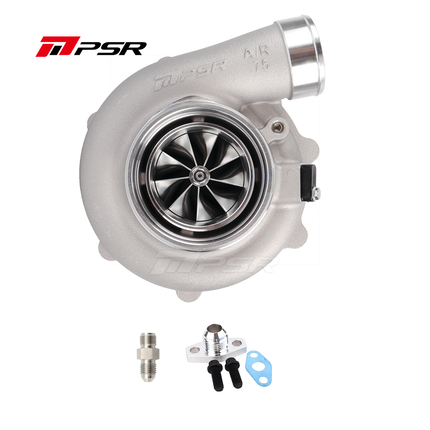 Pulsar Turbo PSR Forward Rotation 5855G Dual Ball Bearing Turbocharger HP Rating 770 by Pulsar Turbo available at Torque Lab