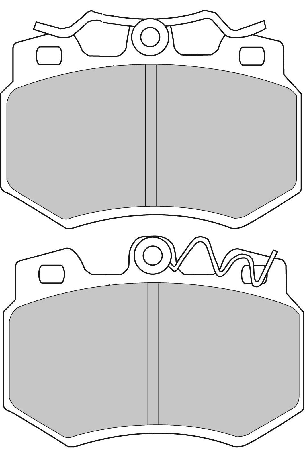 Ferodo Semi-Metallic Brake Pads | FER-FCP434H