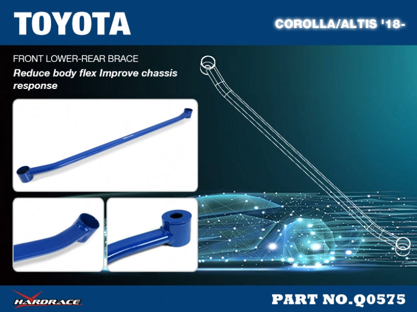 Front Lower-rear Brace Toyota Corolla/altis/auris, Corolla cross