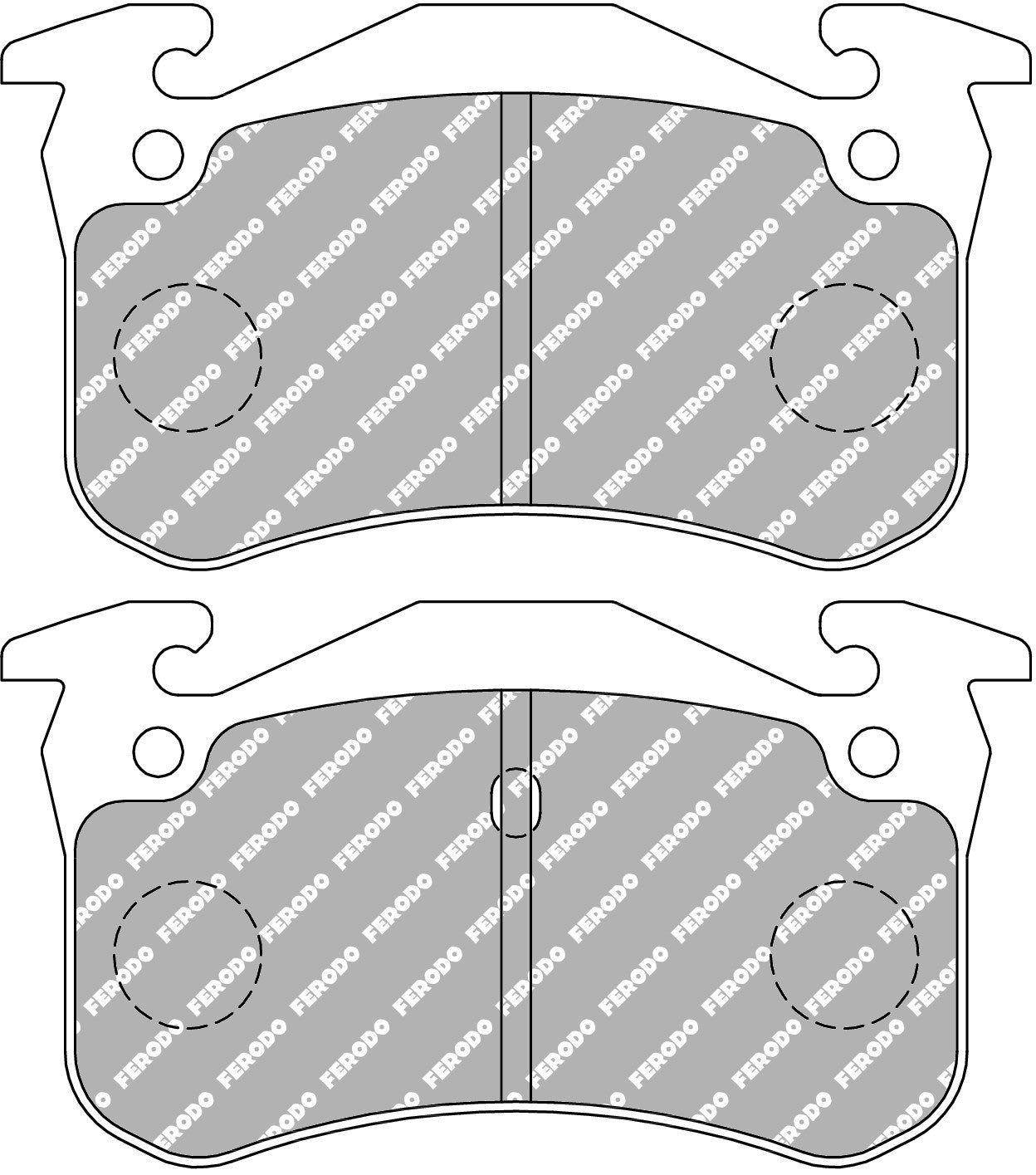 Ferodo Semi-Metallic Brake Pads | FER-FCP558R
