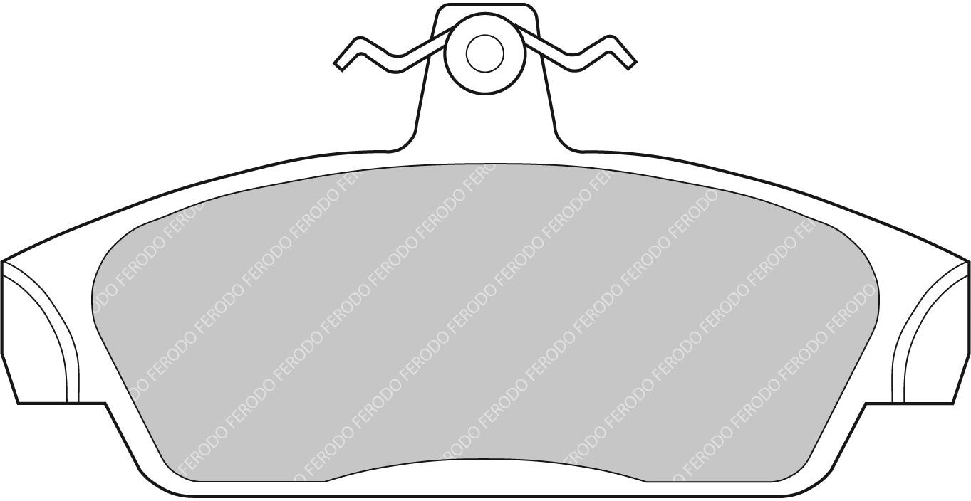 Ferodo Semi-Metallic Brake Pads | FER-FDS603