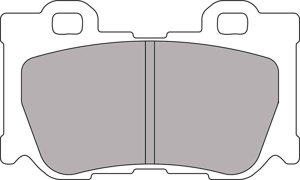Ferodo Semi-Metallic Brake Pads | FER-FCP4173H