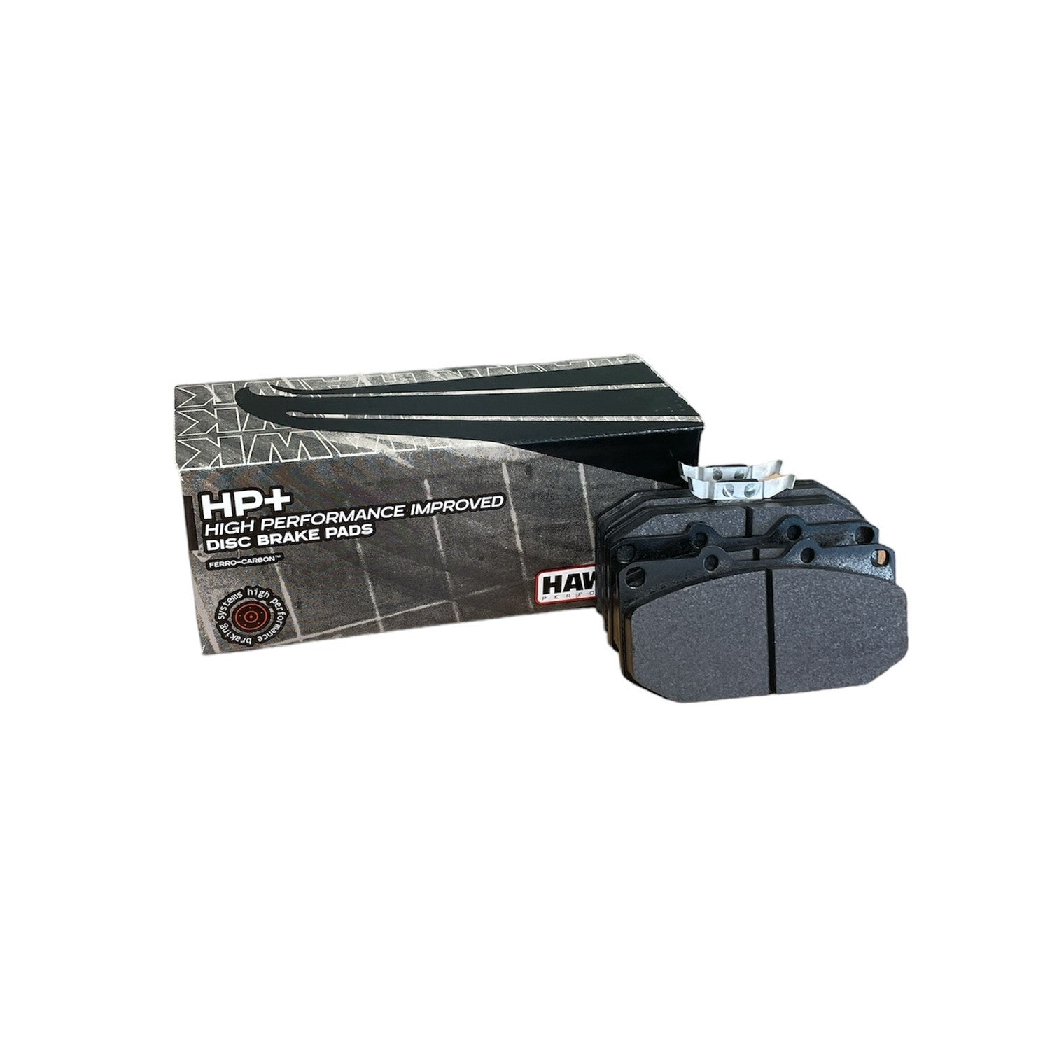 HB178N.564 - Hawk HP Plus Brake Pads; Front – Brake Pads by Hawk | Torque Lab