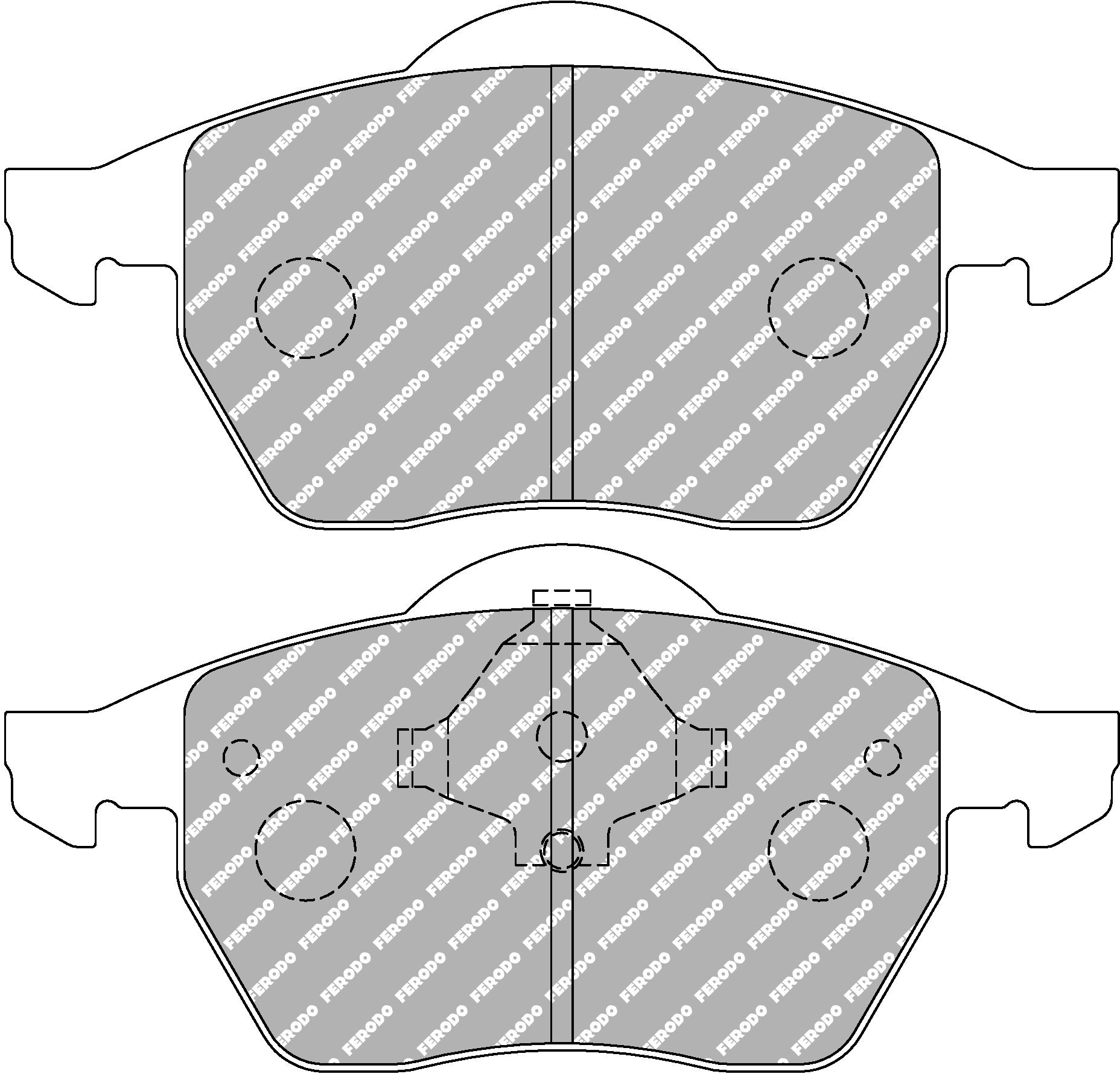 Ferodo Semi-Metallic Brake Pads | FER-FCP590R