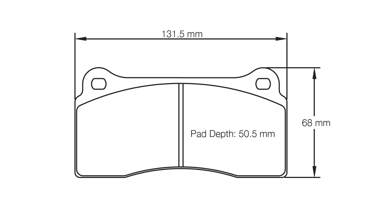 Pagid Racing RSL 29 Brake Pads - Rear | E128729010 - Pagid Racing brake pads