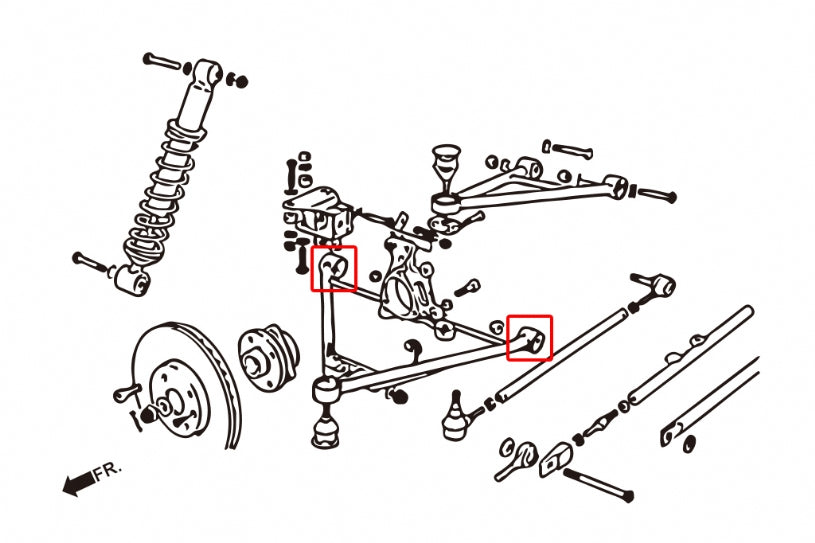 Rear Lower Arm Bushing Lotus Elise, Exige