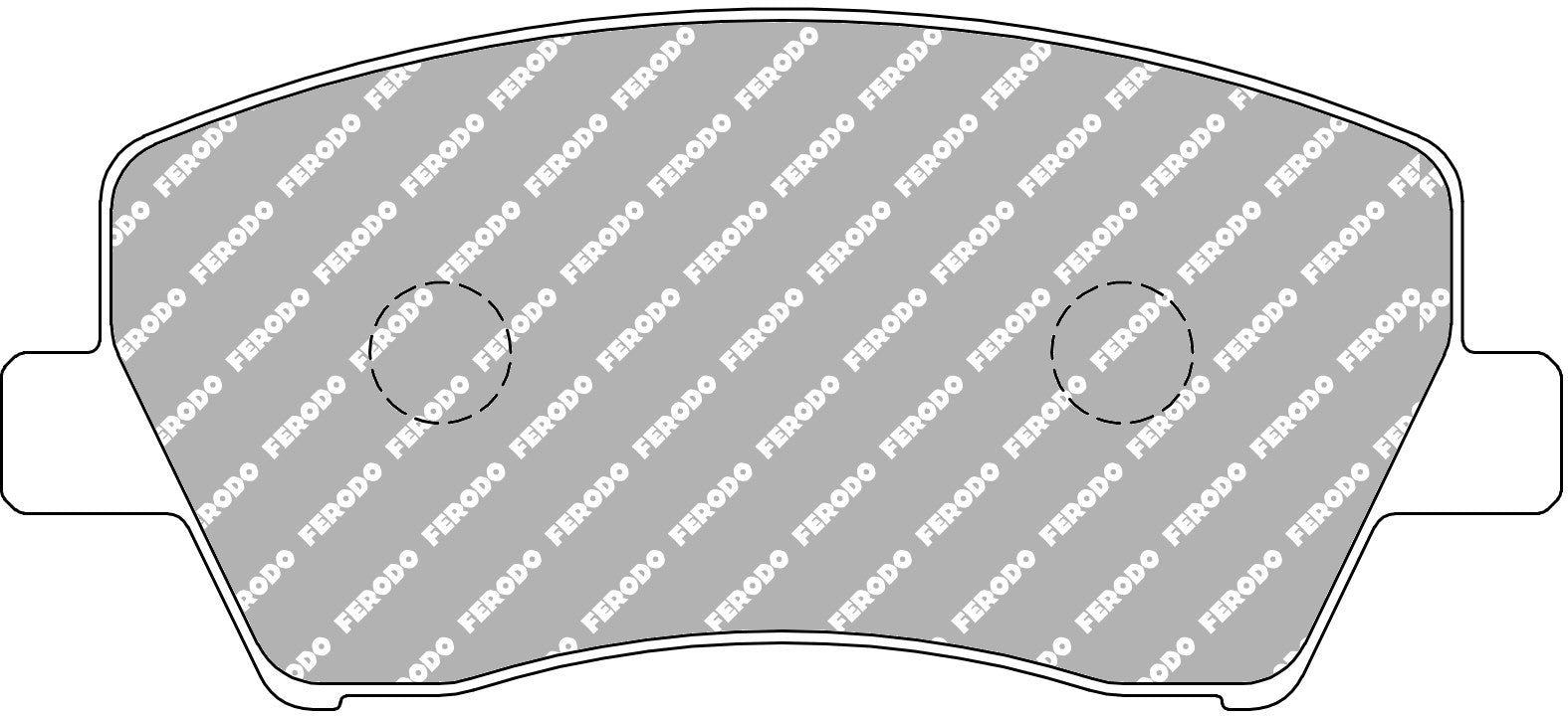Ferodo Semi-Metallic Brake Pads | FER-FRP3158W