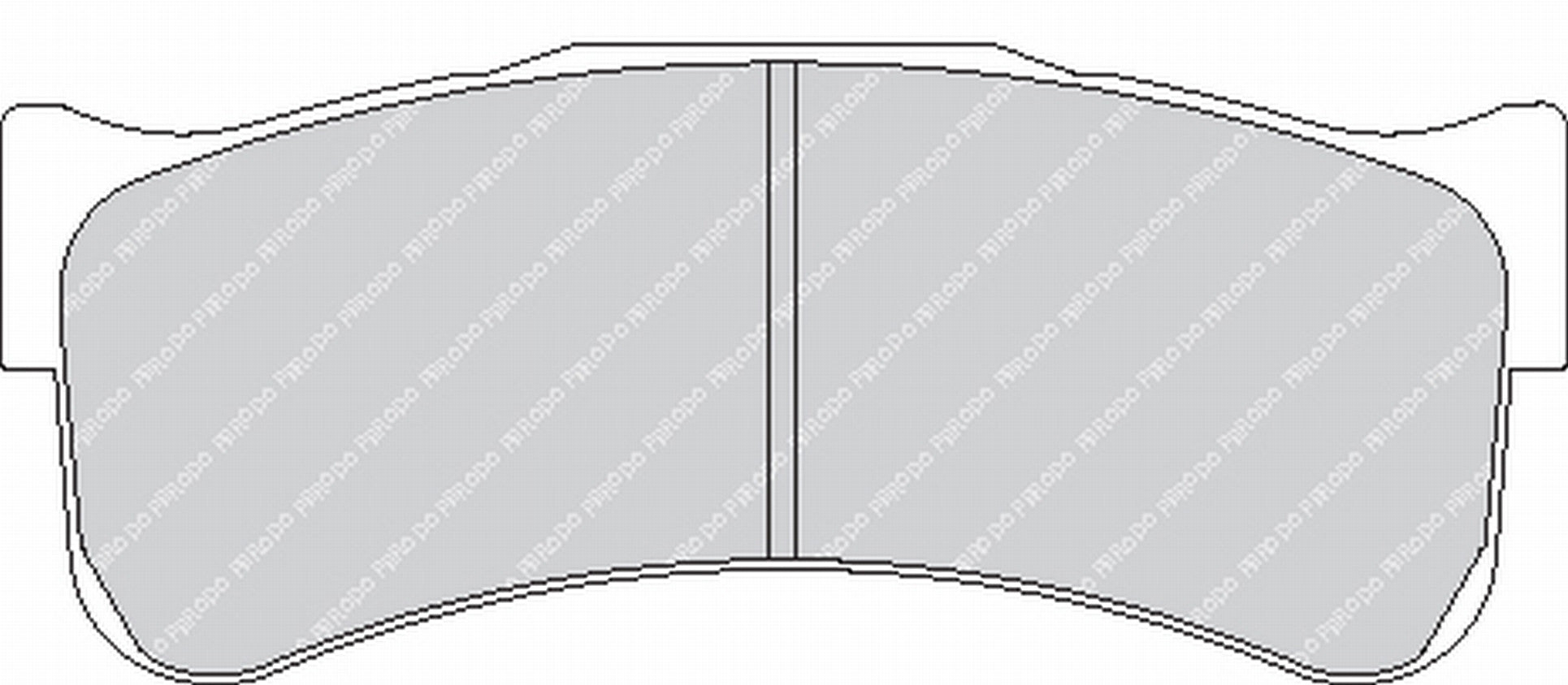 Ferodo Semi-Metallic Brake Pads | FER-FRP3031GB