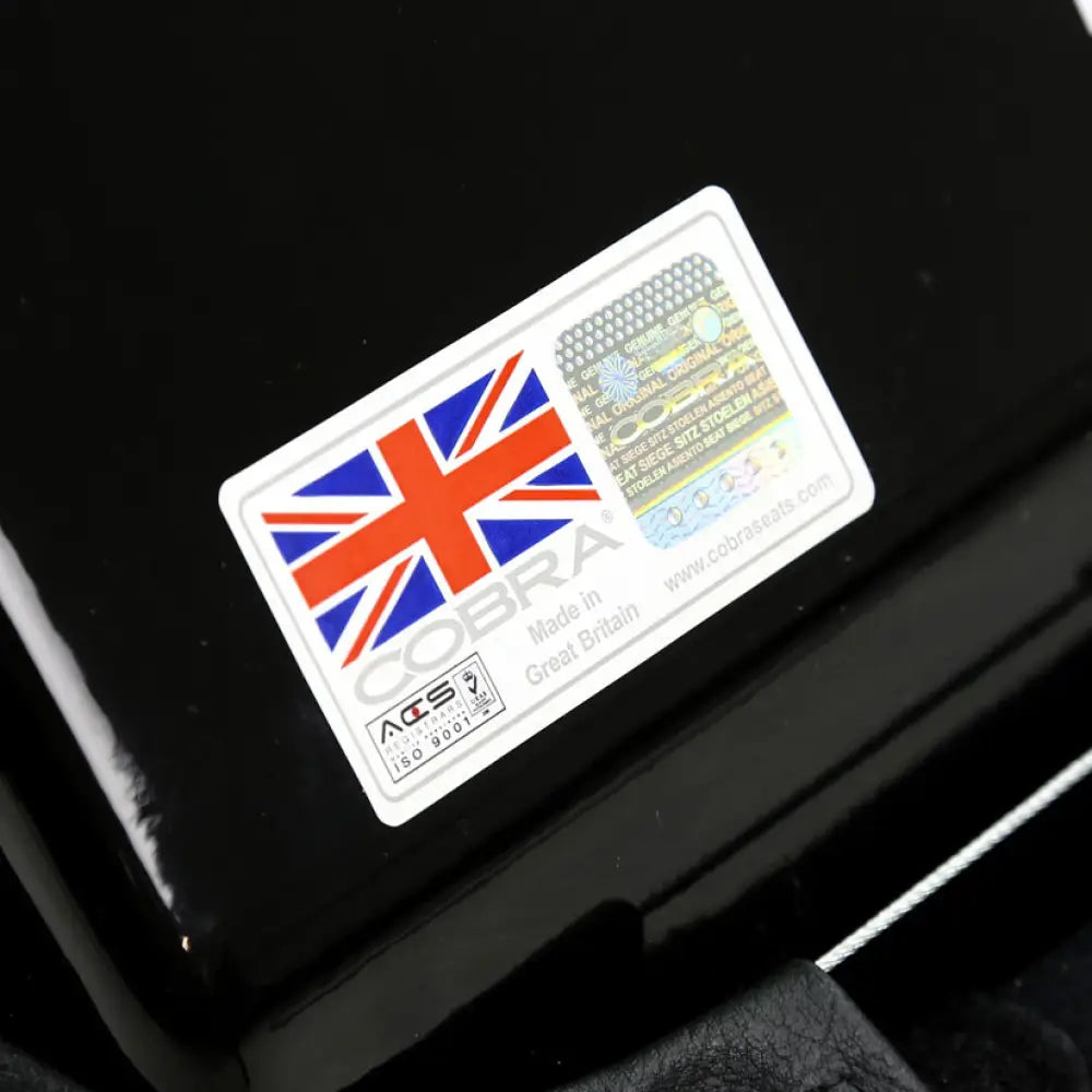 Cobra Nogaro GRP gloss black bucket seat for trackday and motorsport use by Torque Lab