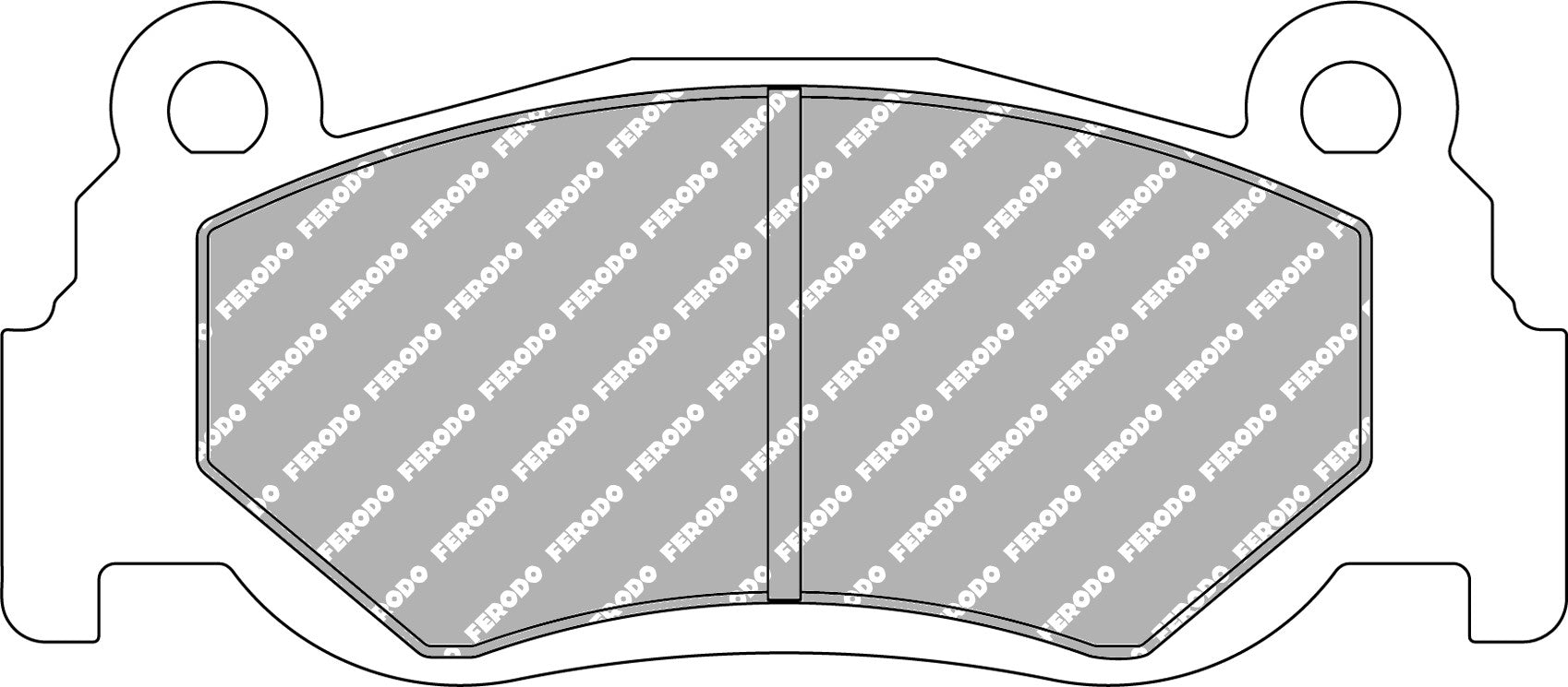 Ferodo Semi-Metallic Brake Pads | FER-FRP3122H