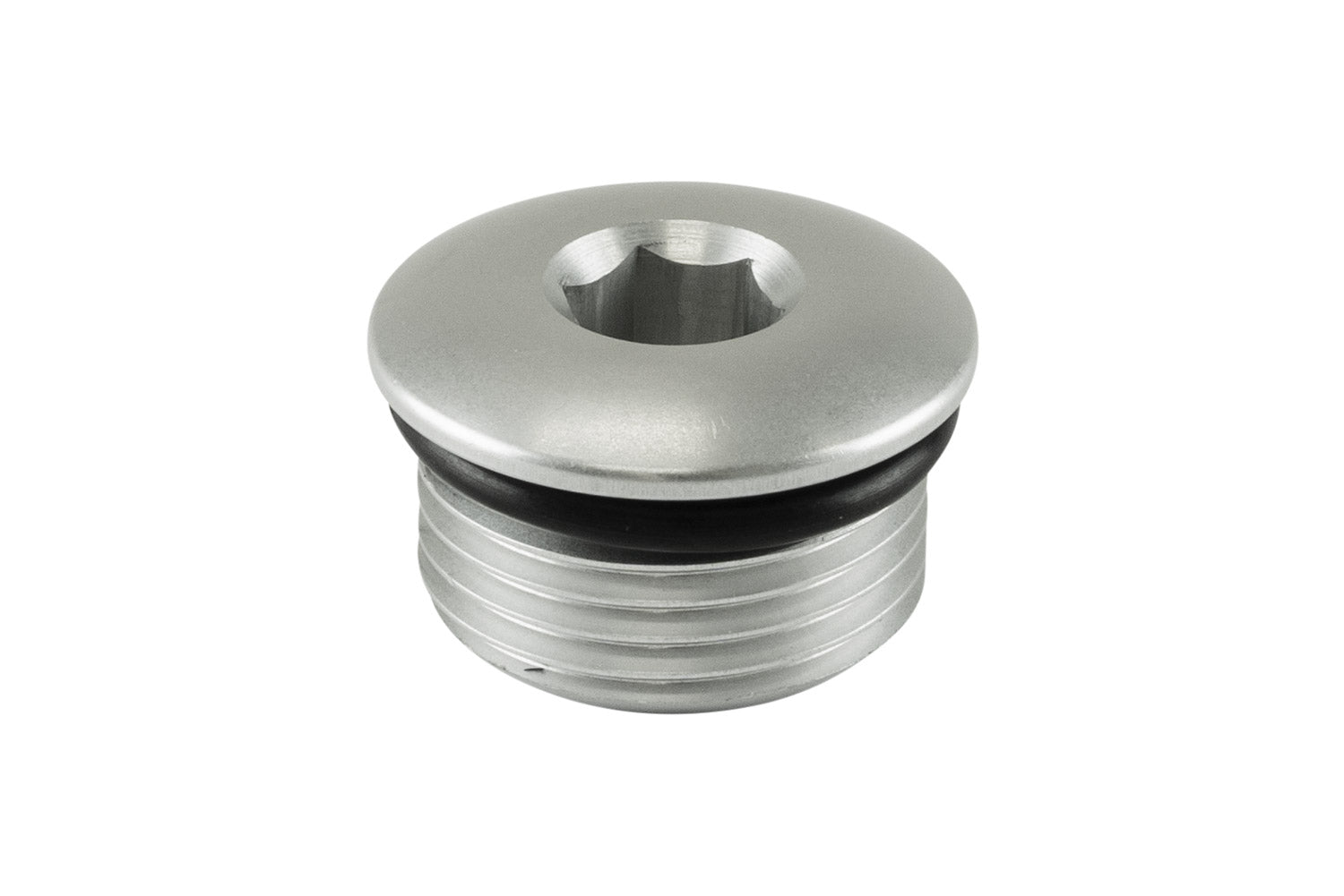 Fitting -12 AN ORB Blank - Silver by Turbosmart - performance upgrade from Torque Lab