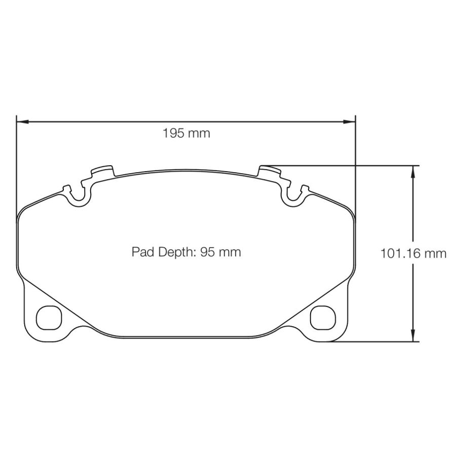 Pagid Racing RSC 1 Brake Pads - Front | S8286C01001 - Pagid Racing brake pads
