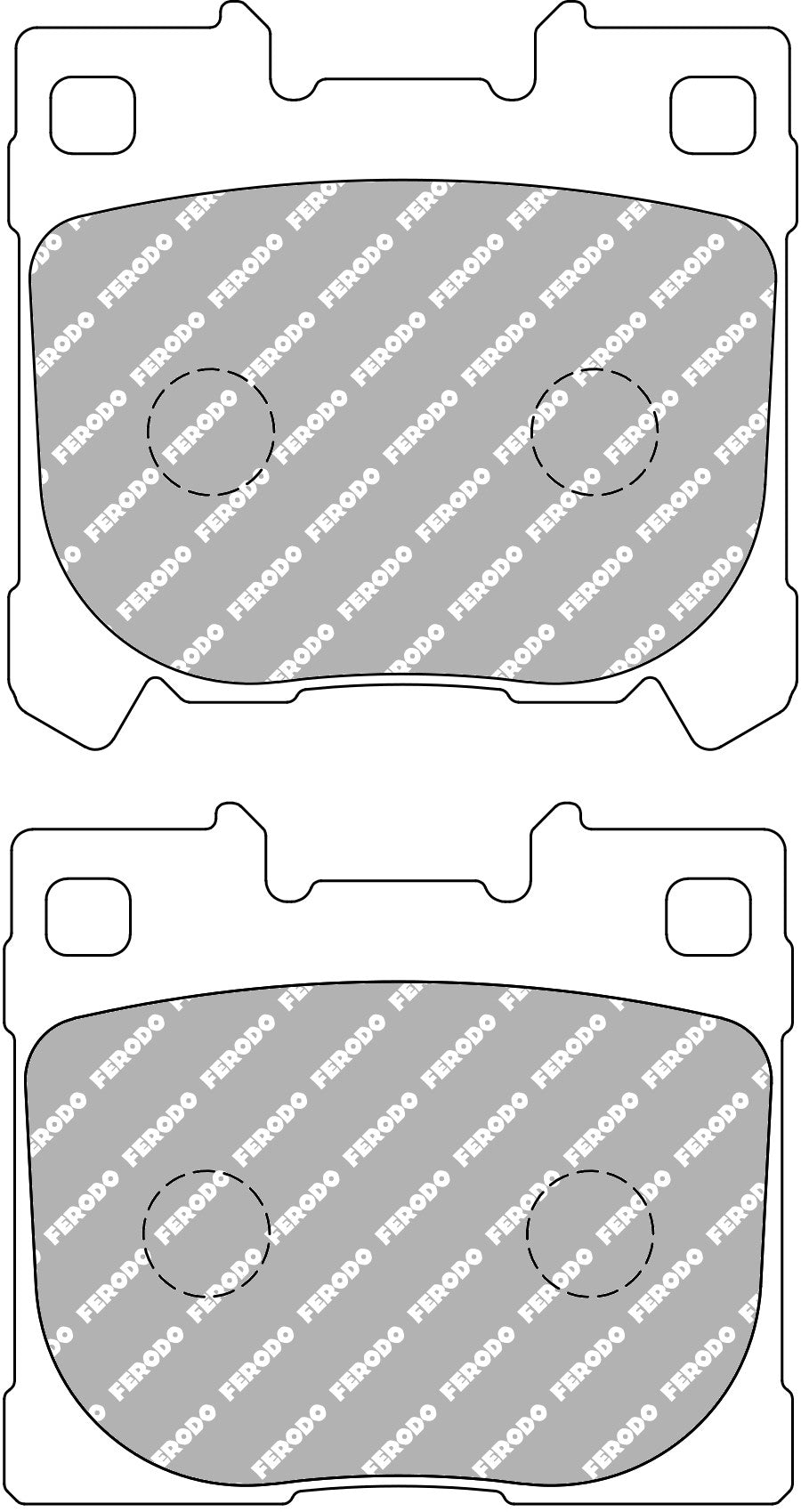 Ferodo Semi-Metallic Brake Pads | FER-FCP5262H