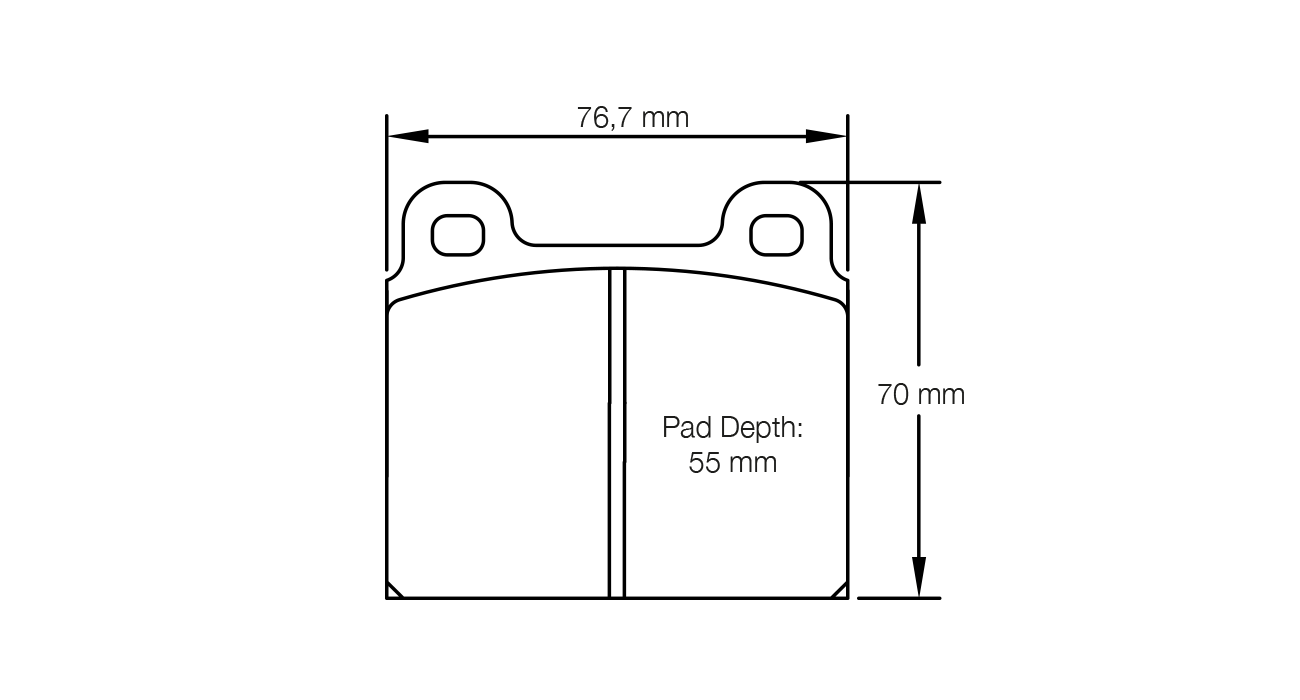 Pagid Racing RSH 3 Brake Pads - Front | S4501H03001 - Pagid Racing brake pads
