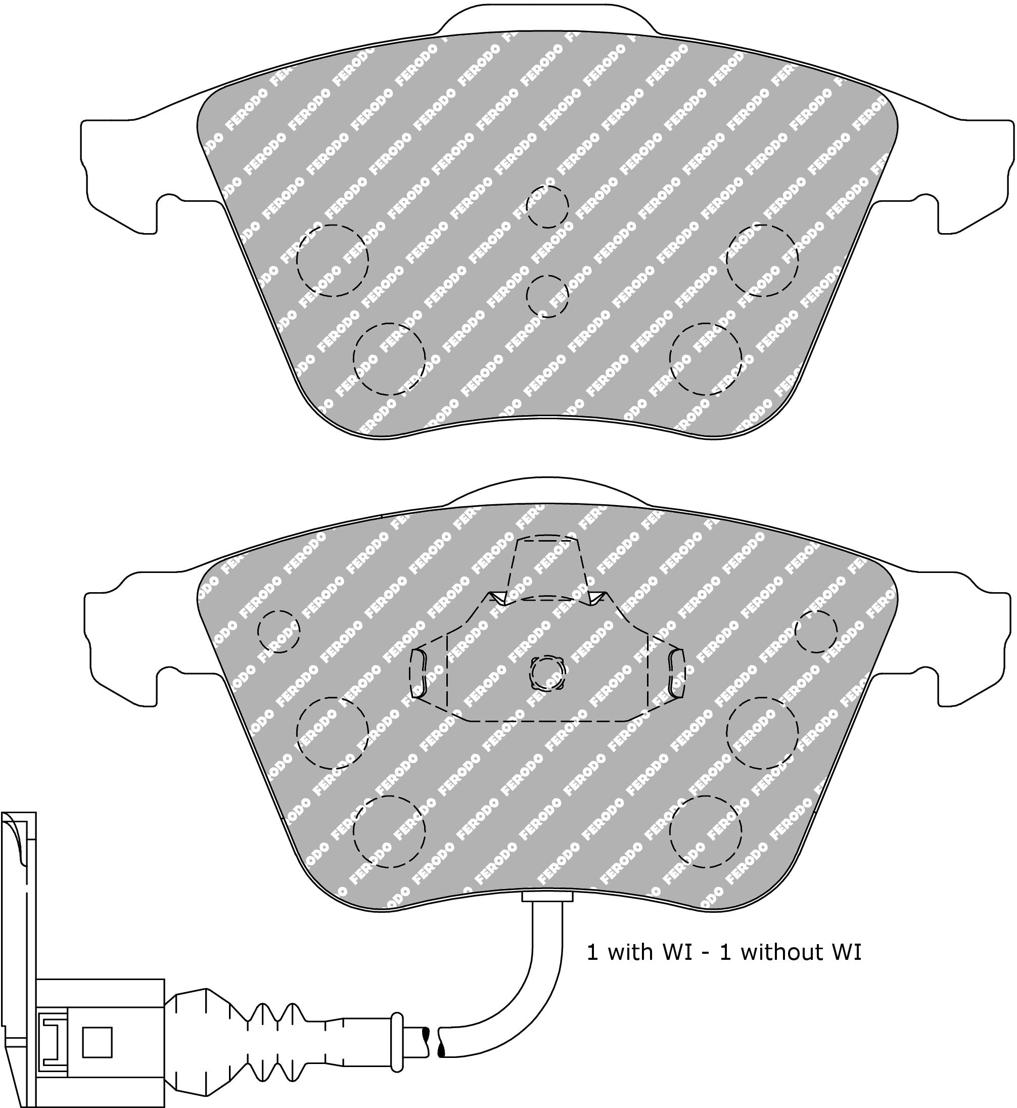 Ferodo Semi-Metallic Brake Pads | FER-FDS4223