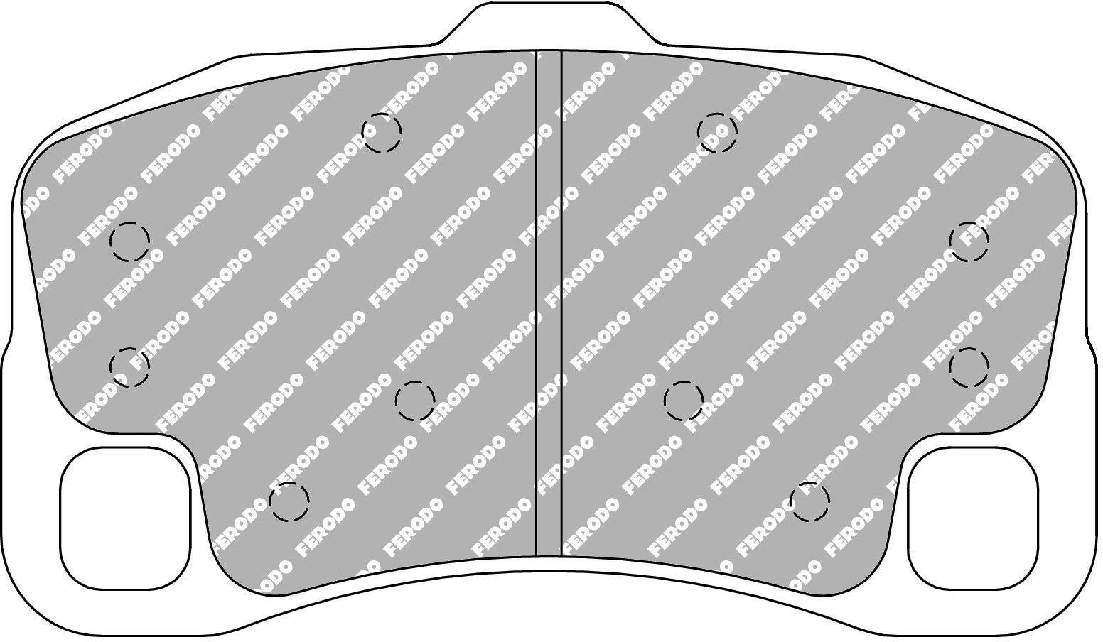 Ferodo Semi-Metallic Brake Pads | FER-FRP3095W