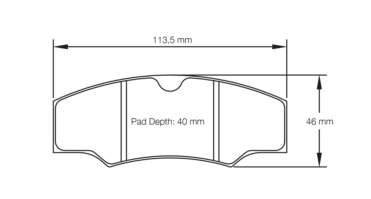 Pagid Racing RST 4 Brake Pads - Rear | S1749T04001 - Pagid Racing brake pads