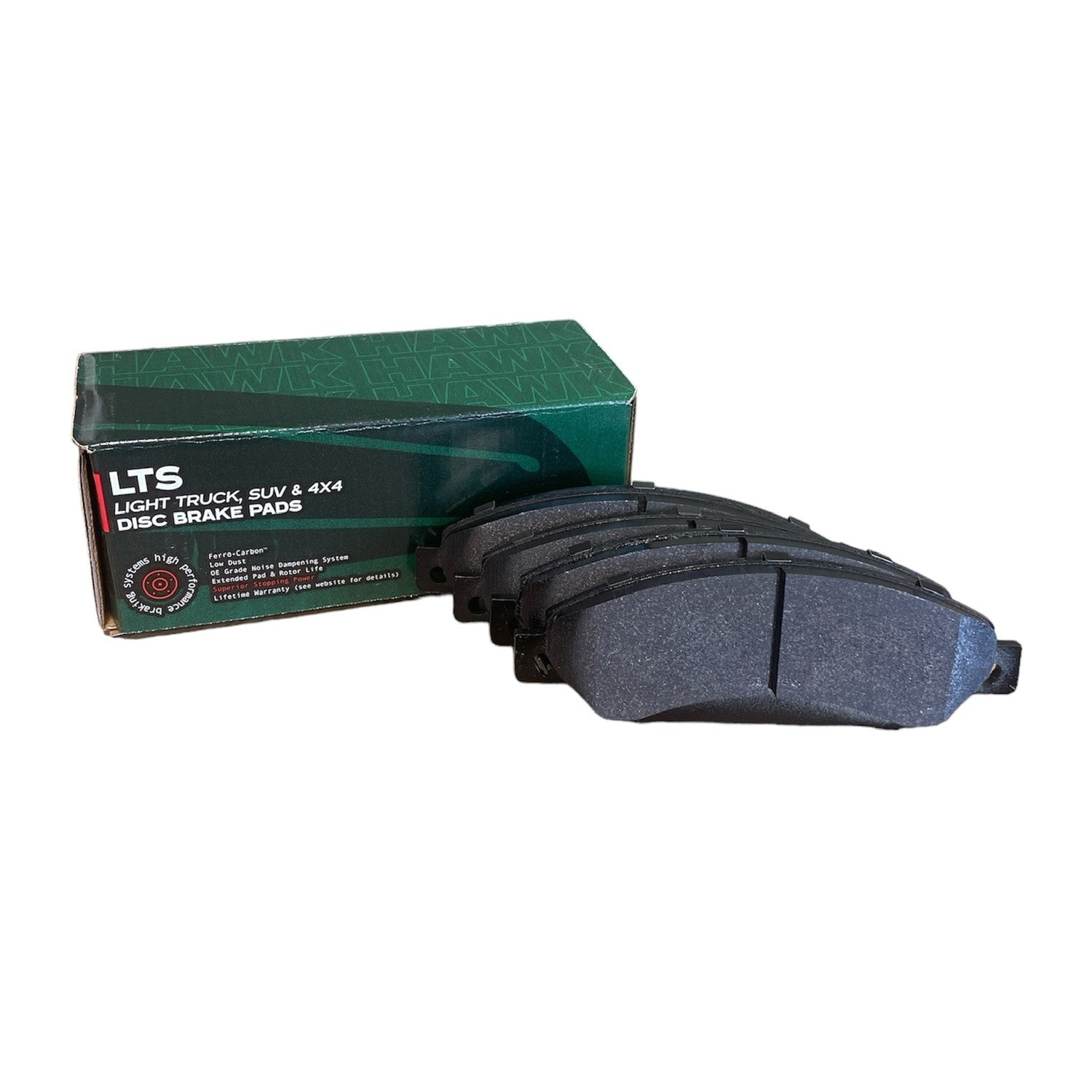 HB561Y.710 - Hawk LTS Brake Pads; Front – Brake Pads by Hawk | Torque Lab