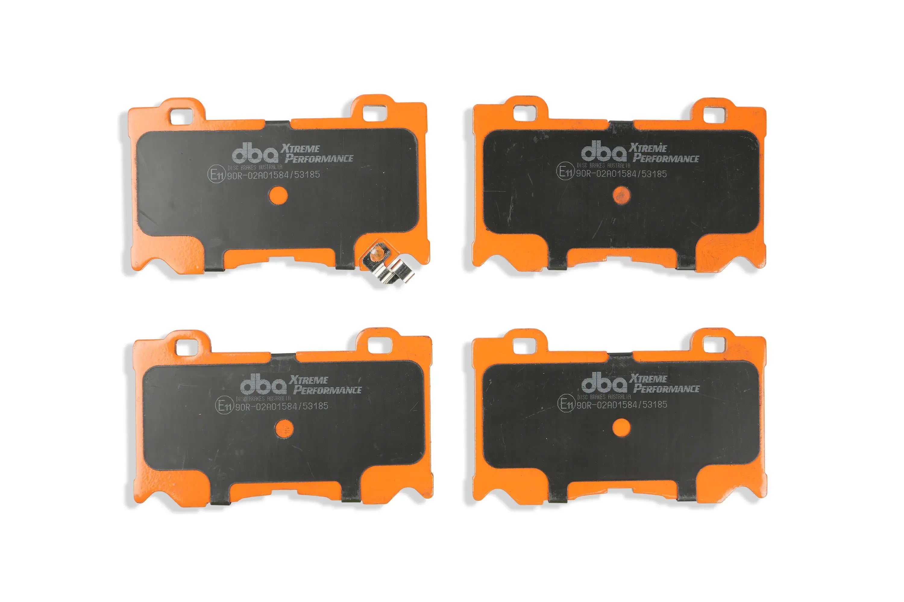 DBA42314S-2400XP front brake kit with 4000 Series T3 rotors and Xtreme Performance pads