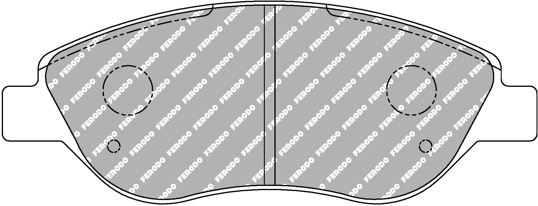 Ferodo Semi-Metallic Brake Pads | FER-FCP1468G