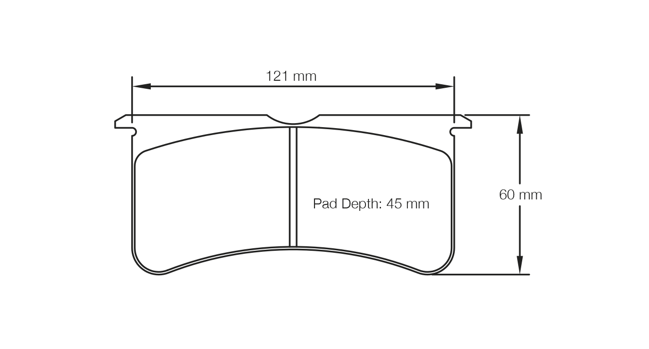 Pagid Racing RST 1 Brake Pads - Front | S2555T01001 - Pagid Racing brake pads