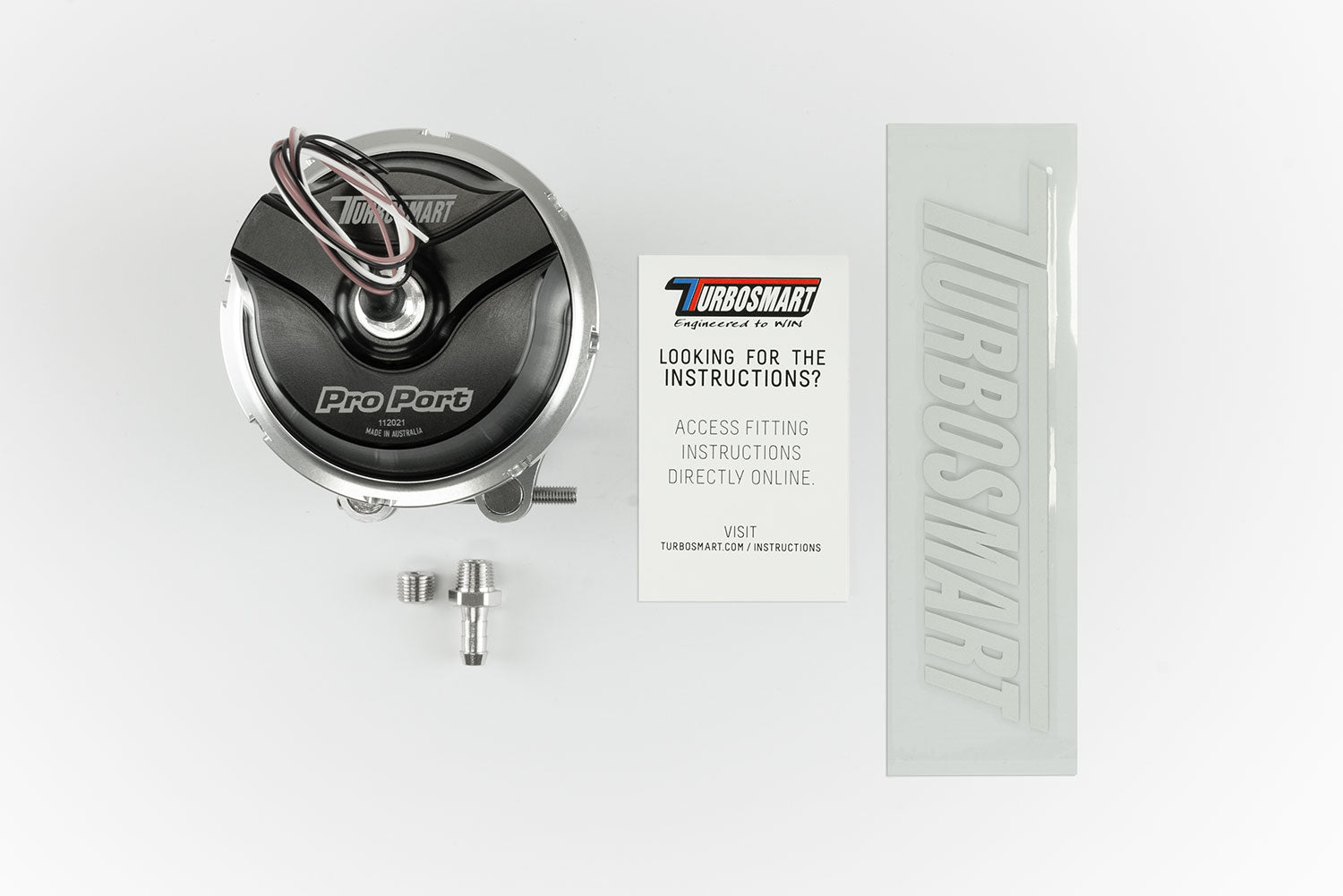 BOV ProPort BOV with Sensor Cap Black