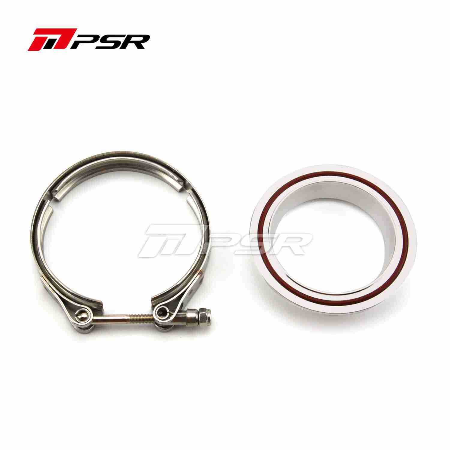 Pulsar Turbo V-Band Flange Clamp Kits for PTG42 PT/X42 PT/X45 PT/X47 PT/X50 PT/X55 400 etc. Compressor Outlet - 3 Inch by Pulsar Turbo available at Torque Lab