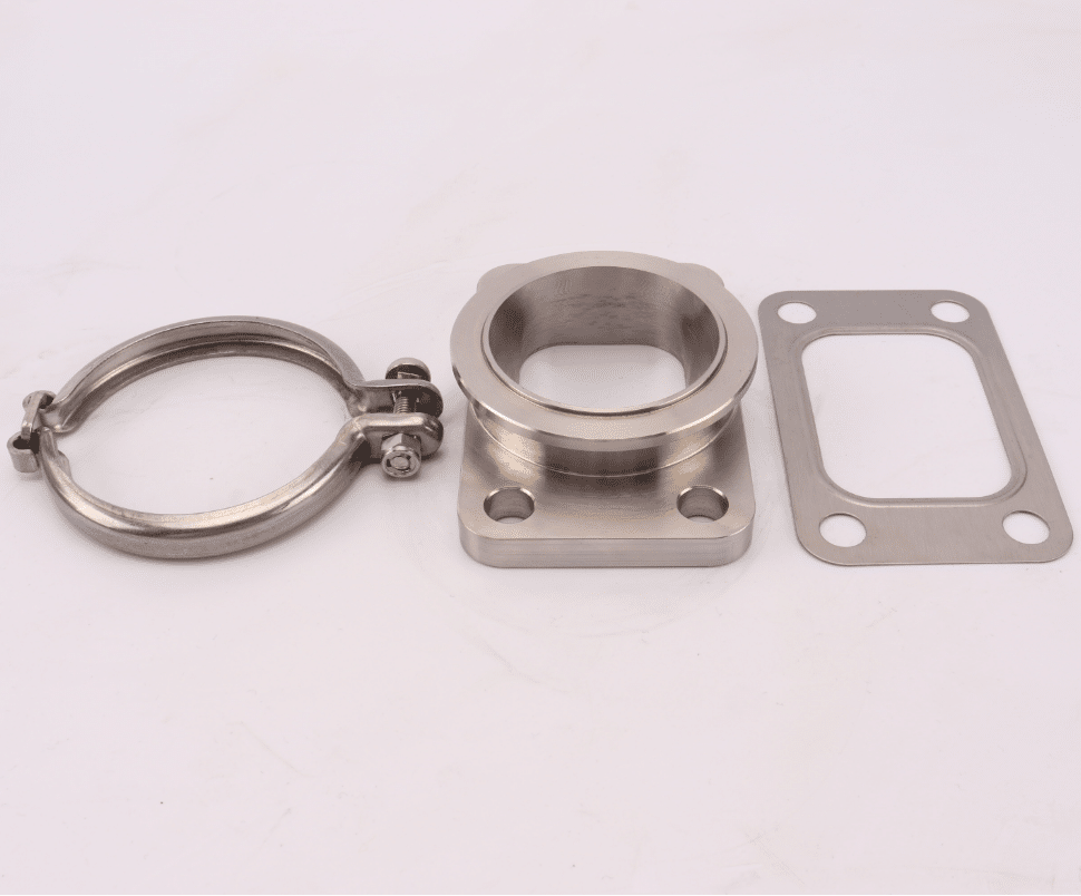 Pulsar Turbo PSR V-Band to T3 Adapter COMPACT by Pulsar Turbo available at Torque Lab