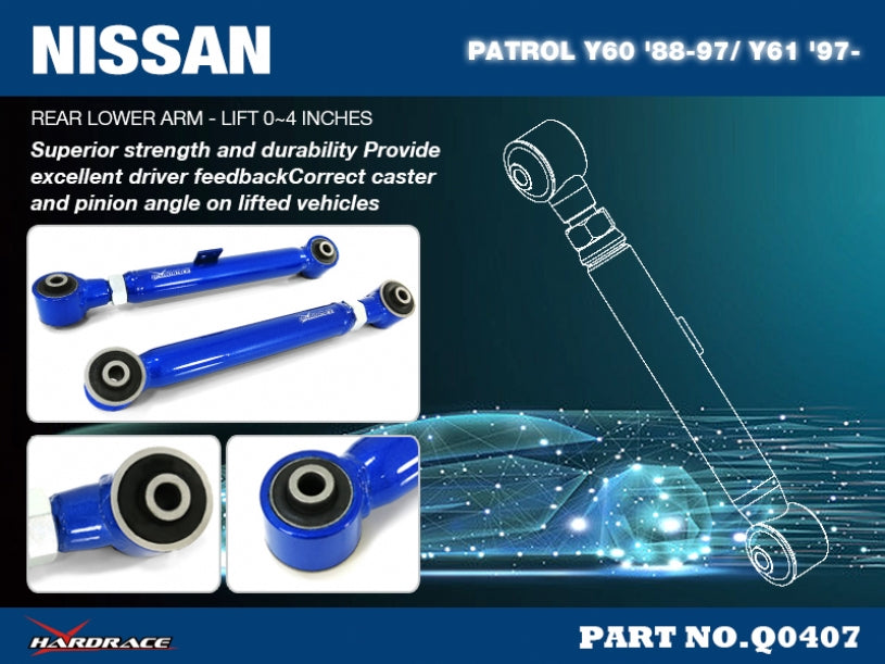 Rear Upper Arm Nissan Patrol