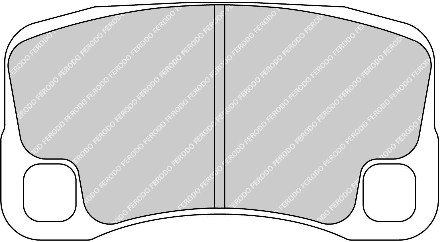 Ferodo Semi-Metallic Brake Pads | FER-FRP3143H