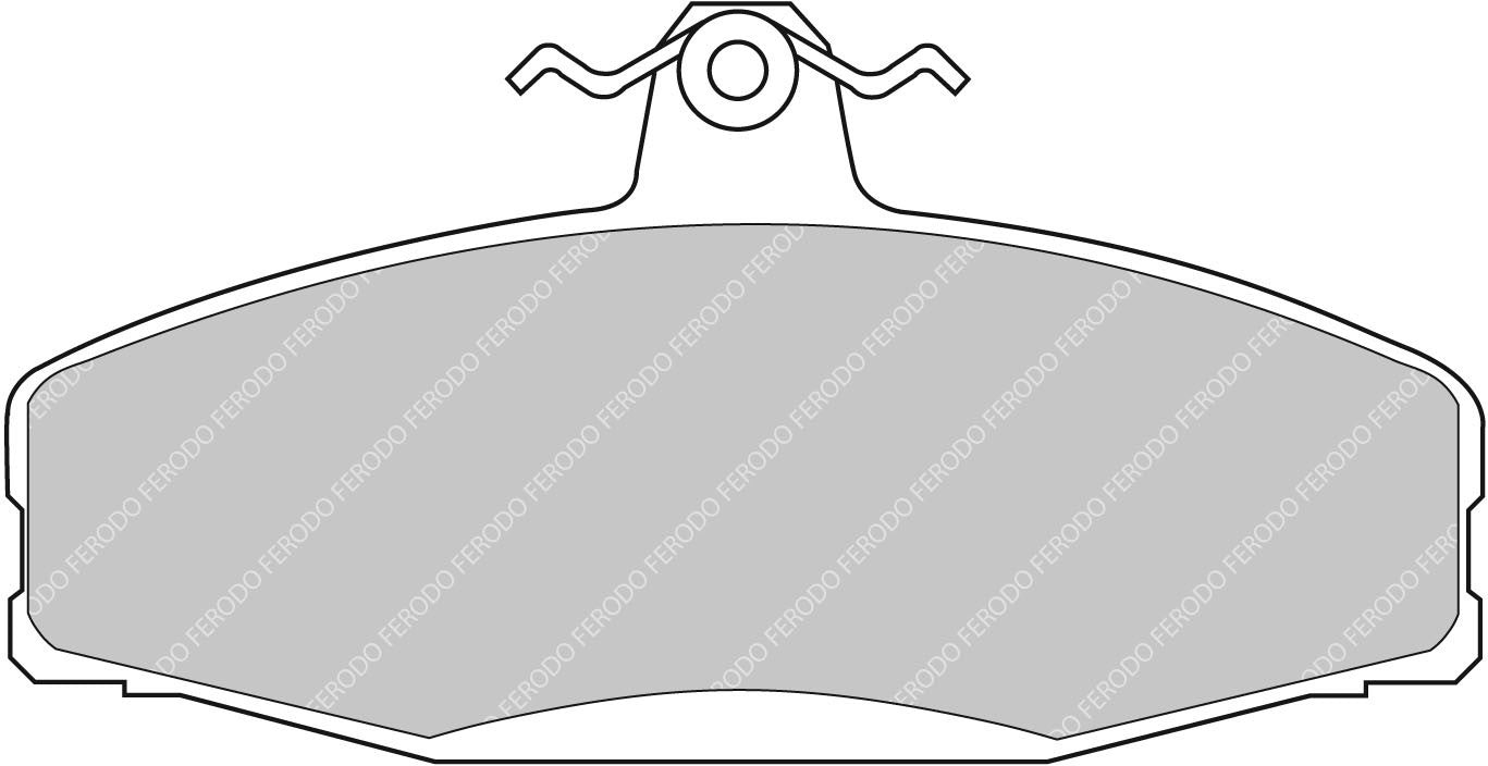 Ferodo Semi-Metallic Brake Pads | FER-FDS610