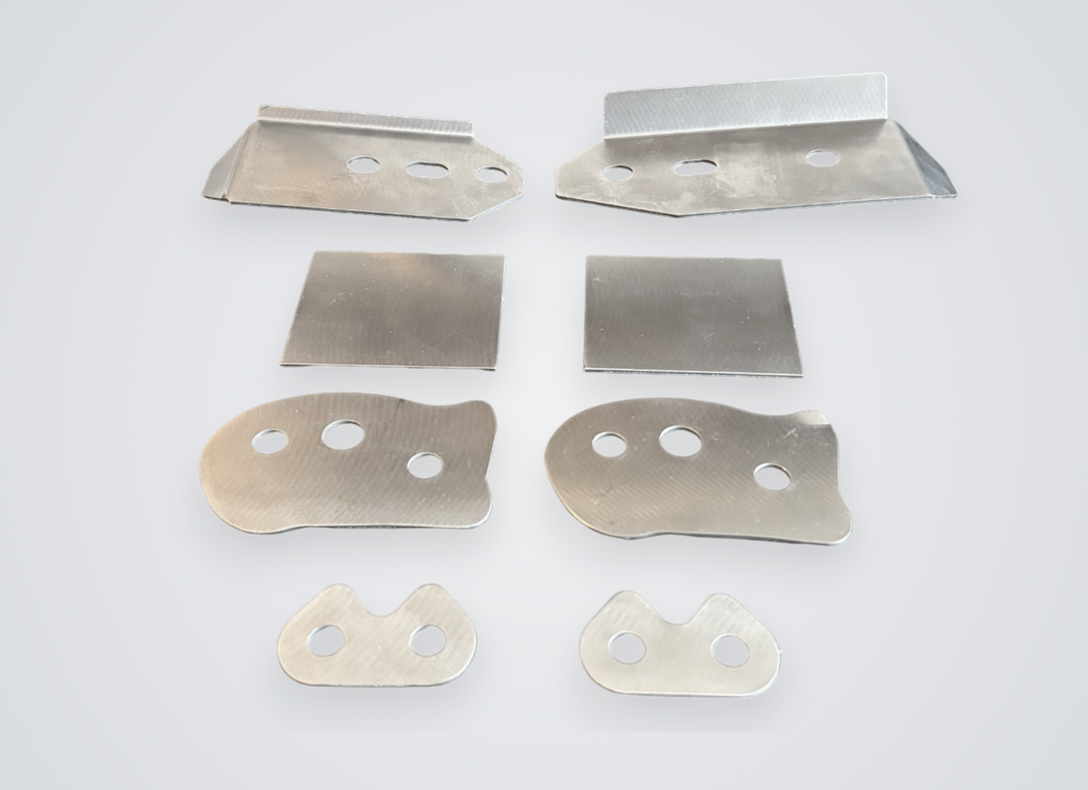 ST Trackparts BMW E46 Rear Subframe Reinforcement Plates - product image 1